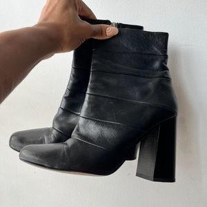 Leather Zara boots